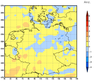 Gebietsmittel dieses Klimalaufs: 0 