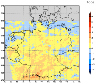 Gebietsmittel dieses Klimalaufs: 0 