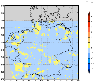 Gebietsmittel dieses Klimalaufs: 0 