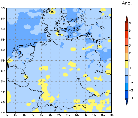 Gebietsmittel dieses Klimalaufs: 0 