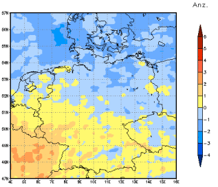 Gebietsmittel dieses Klimalaufs: 0 