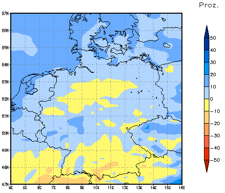 Gebietsmittel dieses Klimalaufs: +2%