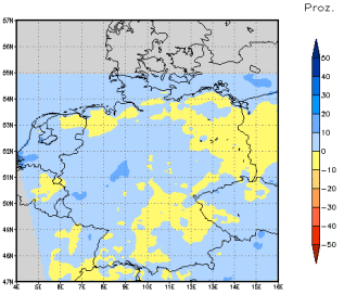 Gebietsmittel dieses Klimalaufs: +1%