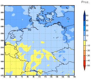 Gebietsmittel dieses Klimalaufs: +7%