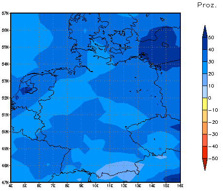 Gebietsmittel dieses Klimalaufs: +29%