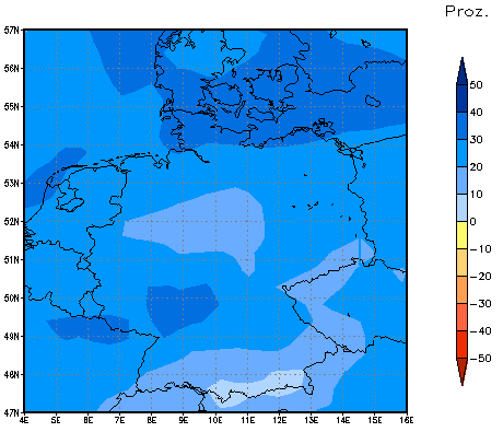 Gebietsmittel dieses Klimalaufs: +31%