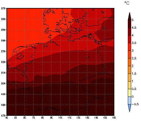 Gebietsmittel dieses Klimalaufs: +5.6°C