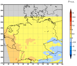 Gebietsmittel dieses Klimalaufs: +1%