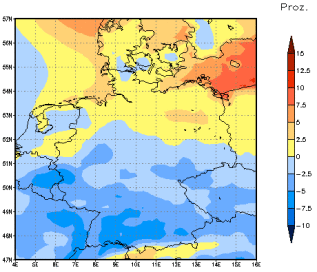 Gebietsmittel dieses Klimalaufs: +2%