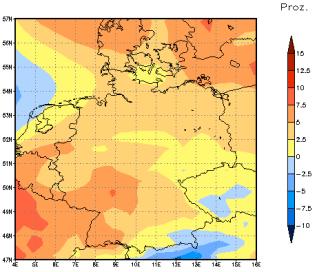 Gebietsmittel dieses Klimalaufs: +4%